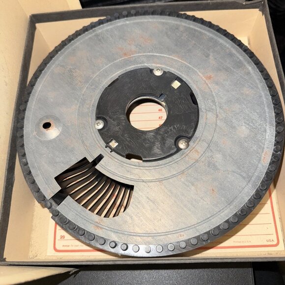 Vintage Kodak Carousel Slide Tray for 80 Slides in Original Box Index Card 2 - Picture 10 of 16